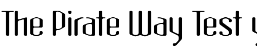 Font : AtomicSansICG Custom Text : The Pirate Way Test your own text here Click to download or to view this font on a tshirt that can be custom printed in Bali