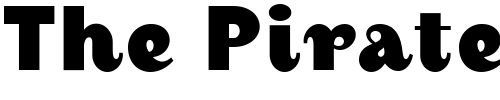 Font : August-Black Custom Text : The Pirate Way Test your own text here Click to download or to view this font on a tshirt that can be custom printed in Bali