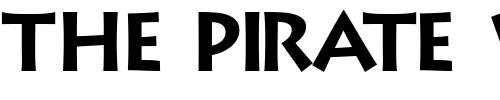 Font : AustereCapsSSK-Bold Custom Text : The Pirate Way Test your own text here Click to download or to view this font on a tshirt that can be custom printed in Bali