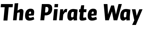 Font : Auto1-BlackItalic Custom Text : The Pirate Way Test your own text here Click to download or to view this font on a tshirt that can be custom printed in Bali