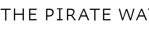 Font : Auto1-LightSmCp Custom Text : The Pirate Way Test your own text here Click to download or to view this font on a tshirt that can be custom printed in Bali