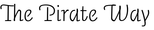 Font : Auto3-LightItalicLF Custom Text : The Pirate Way Test your own text here Click to download or to view this font on a tshirt that can be custom printed in Bali