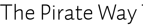 Font : Auto3-LightLF Custom Text : The Pirate Way Test your own text here Click to download or to view this font on a tshirt that can be custom printed in Bali
