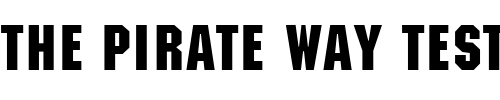 Font : AutomatonCapsLightSSK-Regular Custom Text : The Pirate Way Test your own text here Click to download or to view this font on a tshirt that can be custom printed in Bali