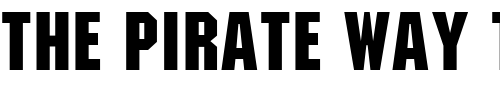 Font : AutomatonCapsSSK-Regular Custom Text : The Pirate Way Test your own text here Click to download or to view this font on a tshirt that can be custom printed in Bali