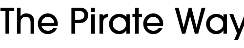 Font : AvalonTwo-Regular Custom Text : The Pirate Way Test your own text here Click to download or to view this font on a tshirt that can be custom printed in Bali