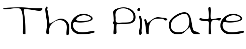 Font : AverysHand Custom Text : The Pirate Way Test your own text here Click to download or to view this font on a tshirt that can be custom printed in Bali