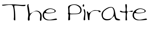 Font : AverysHand-Regular Custom Text : The Pirate Way Test your own text here Click to download or to view this font on a tshirt that can be custom printed in Bali