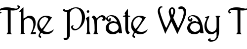 Font : AviaSSK-Regular Custom Text : The Pirate Way Test your own text here Click to download or to view this font on a tshirt that can be custom printed in Bali