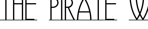Font : Avignon-Light Custom Text : The Pirate Way Test your own text here Click to download or to view this font on a tshirt that can be custom printed in Bali