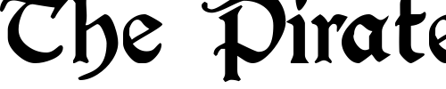 Font : AvignonSSK-Bold Custom Text : The Pirate Way Test your own text here Click to download or to view this font on a tshirt that can be custom printed in Bali