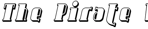 Font : Avondale-Shaded-Italic Custom Text : The Pirate Way Test your own text here Click to download or to view this font on a tshirt that can be custom printed in Bali