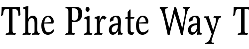 Font : AxiomaticCondSSK Custom Text : The Pirate Way Test your own text here Click to download or to view this font on a tshirt that can be custom printed in Bali