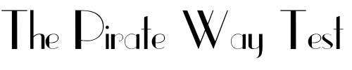 Font : BD-EastSide Custom Text : The Pirate Way Test your own text here Click to download or to view this font on a tshirt that can be custom printed in Bali