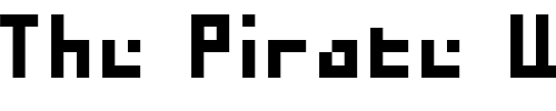 Font : BM-micro7-A7 Custom Text : The Pirate Way Test your own text here Click to download or to view this font on a tshirt that can be custom printed in Bali