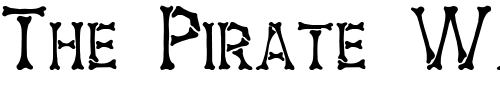Font : BONES Custom Text : The Pirate Way Test your own text here Click to download or to view this font on a tshirt that can be custom printed in Bali
