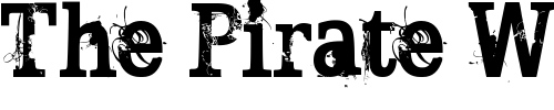 Font : BROKEN-GHOST Custom Text : The Pirate Way Test your own text here Click to download or to view this font on a tshirt that can be custom printed in Bali