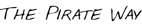 Font : BabcocksHand-Regular Custom Text : The Pirate Way Test your own text here Click to download or to view this font on a tshirt that can be custom printed in Bali