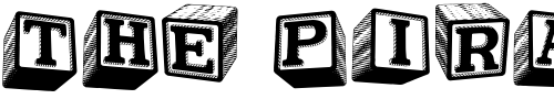 Font : BabyBlocks Custom Text : The Pirate Way Test your own text here Click to download or to view this font on a tshirt that can be custom printed in Bali