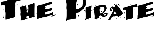 Font : Back-Regular-ttstd Custom Text : The Pirate Way Test your own text here Click to download or to view this font on a tshirt that can be custom printed in Bali