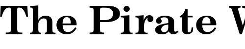 Font : BackRoad-Normal Custom Text : The Pirate Way Test your own text here Click to download or to view this font on a tshirt that can be custom printed in Bali