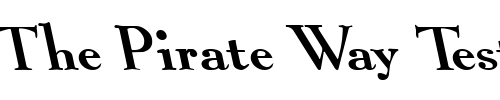 Font : Backslant-Normal Custom Text : The Pirate Way Test your own text here Click to download or to view this font on a tshirt that can be custom printed in Bali