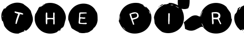 Font : BackspacerRound Custom Text : The Pirate Way Test your own text here Click to download or to view this font on a tshirt that can be custom printed in Bali