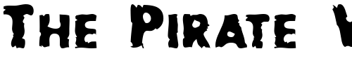 Font : BadDogSCapsSSK Custom Text : The Pirate Way Test your own text here Click to download or to view this font on a tshirt that can be custom printed in Bali