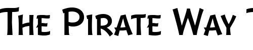 Font : BadgerMediumExpert Custom Text : The Pirate Way Test your own text here Click to download or to view this font on a tshirt that can be custom printed in Bali