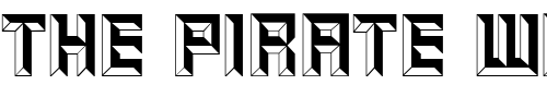 Font : BaguetDisplayCapsSSK-Regular Custom Text : The Pirate Way Test your own text here Click to download or to view this font on a tshirt that can be custom printed in Bali