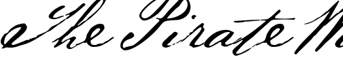 Font : BakerScript Custom Text : The Pirate Way Test your own text here Click to download or to view this font on a tshirt that can be custom printed in Bali