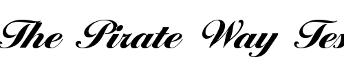 Font : Ballantines-Serial-Heavy-Regular Custom Text : The Pirate Way Test your own text here Click to download or to view this font on a tshirt that can be custom printed in Bali