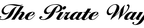 Font : BallantinesScriptEF-ExtraBold Custom Text : The Pirate Way Test your own text here Click to download or to view this font on a tshirt that can be custom printed in Bali