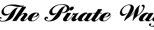Font : BallantinesScriptEF-Heavy Custom Text : The Pirate Way Test your own text here Click to download or to view this font on a tshirt that can be custom printed in Bali