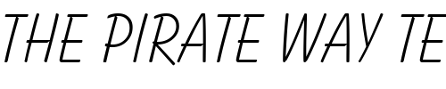 Font : Balloon-Light-BT Custom Text : The Pirate Way Test your own text here Click to download or to view this font on a tshirt that can be custom printed in Bali