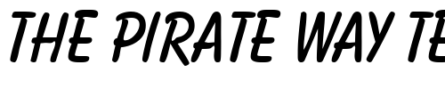 Font : BalloonTwo-Regular Custom Text : The Pirate Way Test your own text here Click to download or to view this font on a tshirt that can be custom printed in Bali