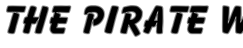 Font : Balloonist-Inline-SF Custom Text : The Pirate Way Test your own text here Click to download or to view this font on a tshirt that can be custom printed in Bali