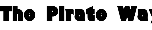 Font : Baltar Custom Text : The Pirate Way Test your own text here Click to download or to view this font on a tshirt that can be custom printed in Bali