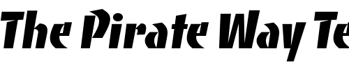 Font : Banco-ITC-Heavy Custom Text : The Pirate Way Test your own text here Click to download or to view this font on a tshirt that can be custom printed in Bali