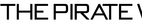 Font : BankGothic-Regular Custom Text : The Pirate Way Test your own text here Click to download or to view this font on a tshirt that can be custom printed in Bali