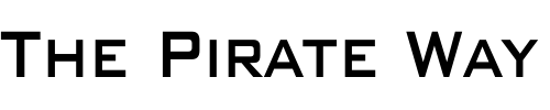 Font : BankGothicCondensed-Bold Custom Text : The Pirate Way Test your own text here Click to download or to view this font on a tshirt that can be custom printed in Bali