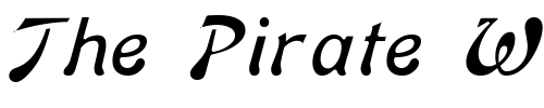 Font : Banner-Lite-Normal Custom Text : The Pirate Way Test your own text here Click to download or to view this font on a tshirt that can be custom printed in Bali