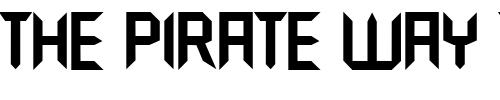 Font : BarClock Custom Text : The Pirate Way Test your own text here Click to download or to view this font on a tshirt that can be custom printed in Bali