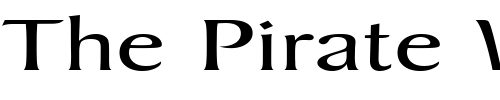 Font : Barrett-Extended-Normal Custom Text : The Pirate Way Test your own text here Click to download or to view this font on a tshirt that can be custom printed in Bali