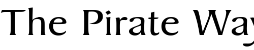 Font : Barrett-Wide-Normal Custom Text : The Pirate Way Test your own text here Click to download or to view this font on a tshirt that can be custom printed in Bali