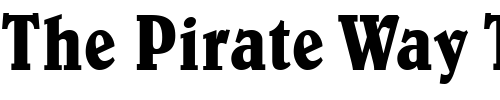 Font : Barrister-Condensed-SSi-Condensed Custom Text : The Pirate Way Test your own text here Click to download or to view this font on a tshirt that can be custom printed in Bali