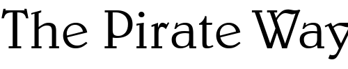 Font : Barrister-Light-SSi-Light Custom Text : The Pirate Way Test your own text here Click to download or to view this font on a tshirt that can be custom printed in Bali