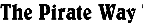 Font : BarristerCondSSK-Regular Custom Text : The Pirate Way Test your own text here Click to download or to view this font on a tshirt that can be custom printed in Bali