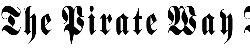 Font : BarronCondensed Custom Text : The Pirate Way Test your own text here Click to download or to view this font on a tshirt that can be custom printed in Bali