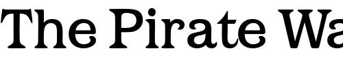 Font : Barston Custom Text : The Pirate Way Test your own text here Click to download or to view this font on a tshirt that can be custom printed in Bali